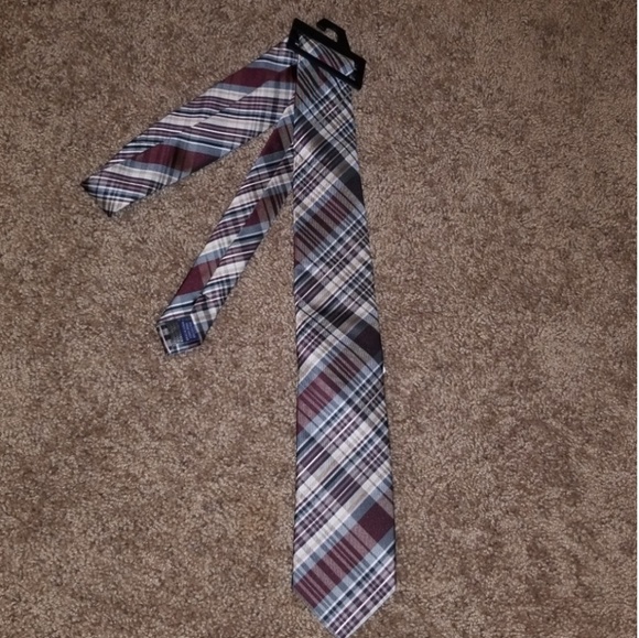 🆕 Croft & Barrow Plaid Tie - Picture 2 of 8